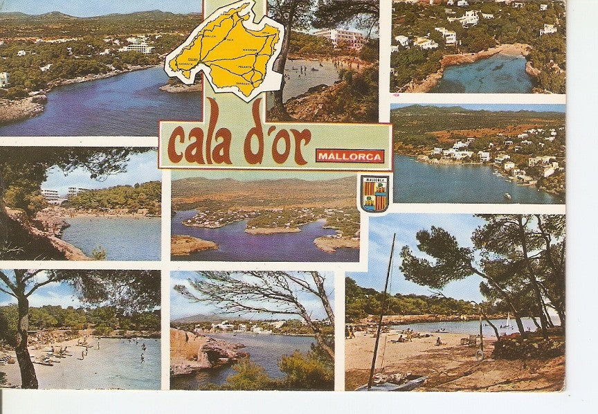 Postal 034196 : Mallorca (Baleares) España. Santanyi. Cala dOr