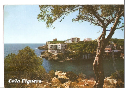 Postal 034204 : Mallorca (Baleares) España. Santanyi. Cala Figuera