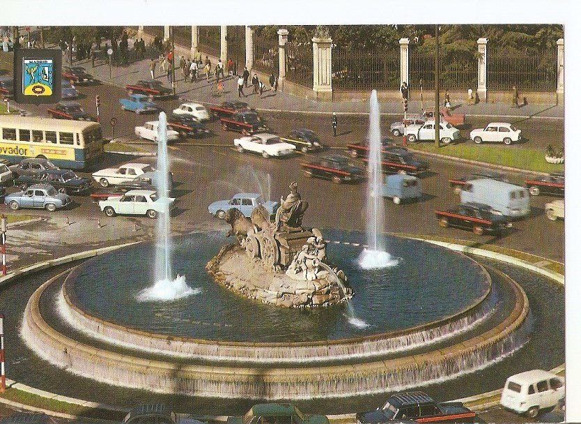 Postal 034215 : Madrid. La Cibeles