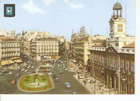 Postal 034217 : madrid. Puerta del Sol