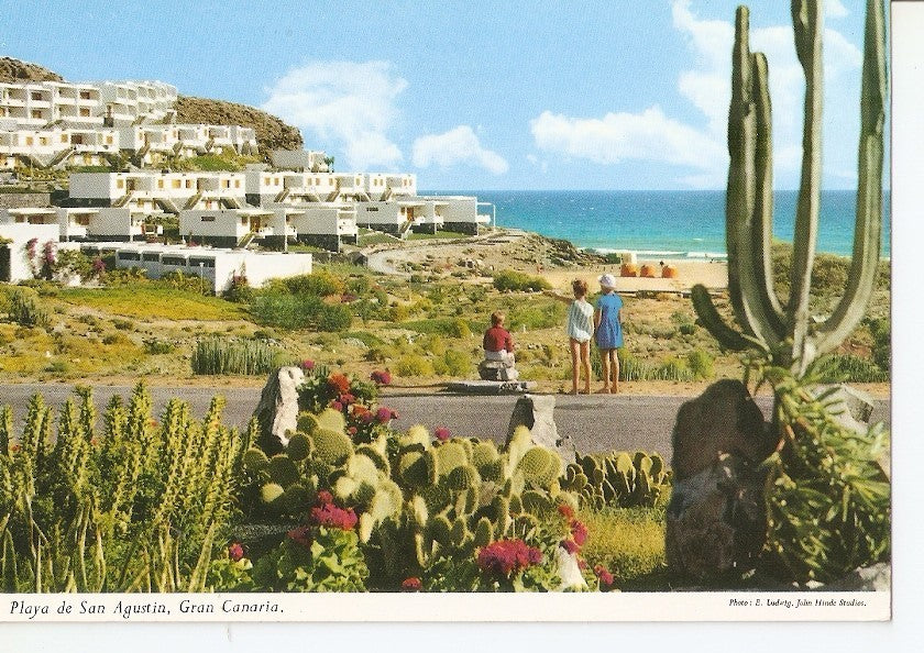 Postal 034234 : Playa de San Agustin Gran canaria