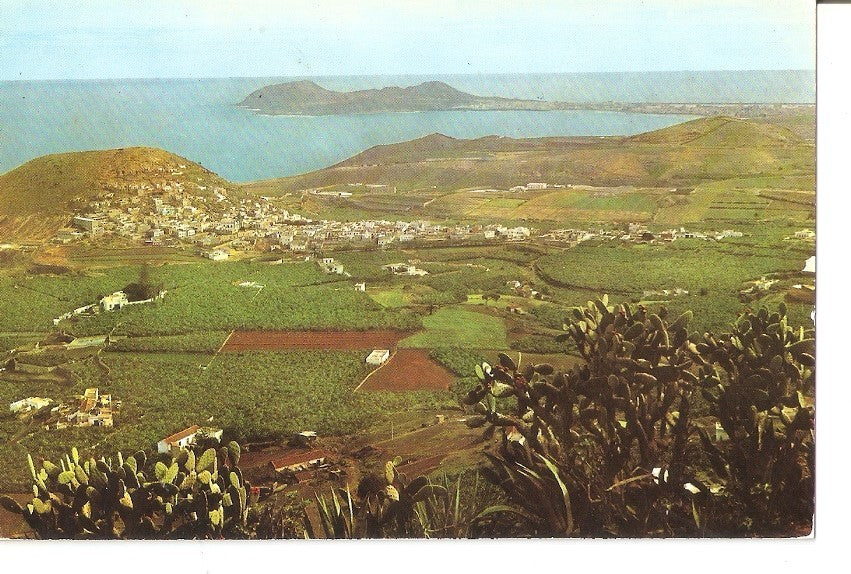 Postal 034240 : Gran Canaria. Panoramica desde Mirador Arucas
