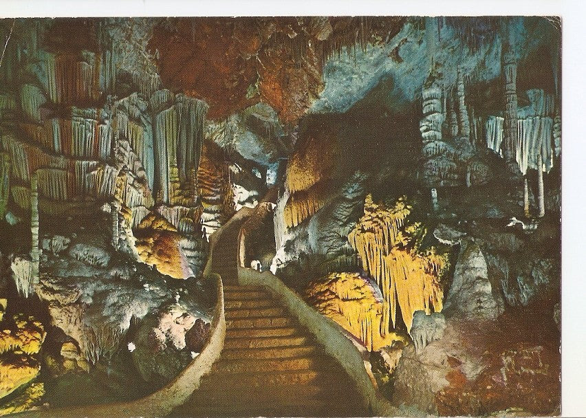 Postal 034245 : Mallorca. Cuevas de Campanet. Ciutat encantada