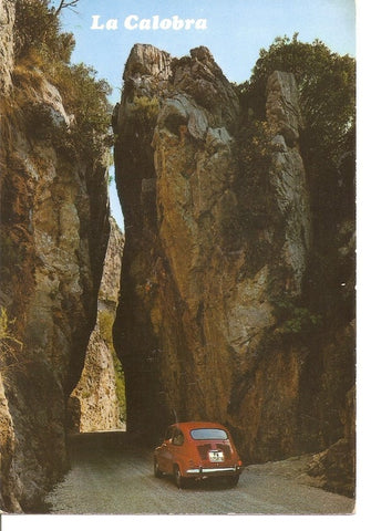 Postal 034254 : Mallorca (Baleares) España. La Calobra