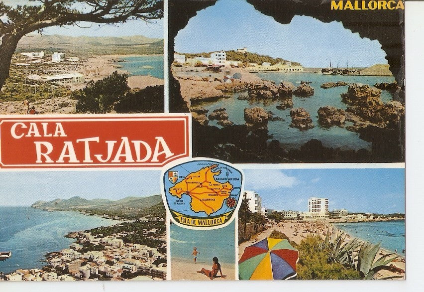 Postal 034261 : Mallorca (Baleares) España Cala Raijada