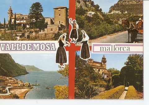 Postal 034264 : Mallorca (Baleares) España. Valldemosa