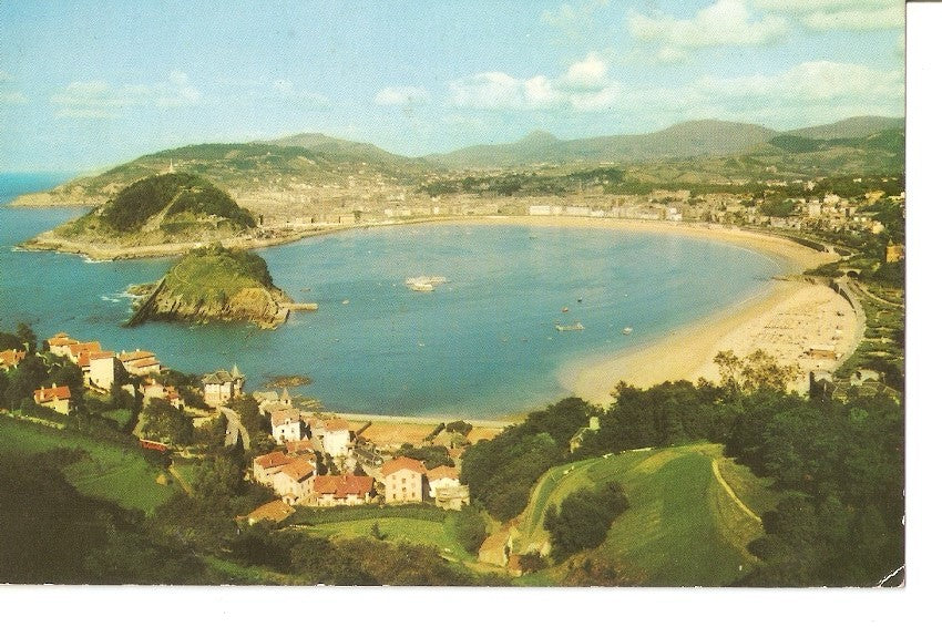 Postal 034270 : San Sebastian. Vista general desde el Monte Igueldo