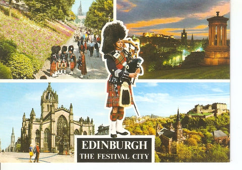 Postal 034271 : Edinburgh the festival city