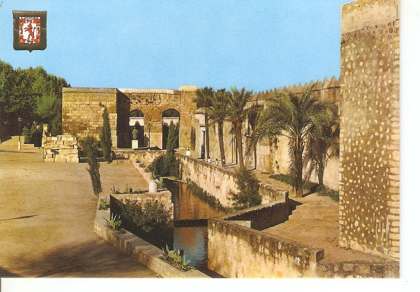 Postal 034274 : Cordoba. Muralla de los Jardines del Alcazar