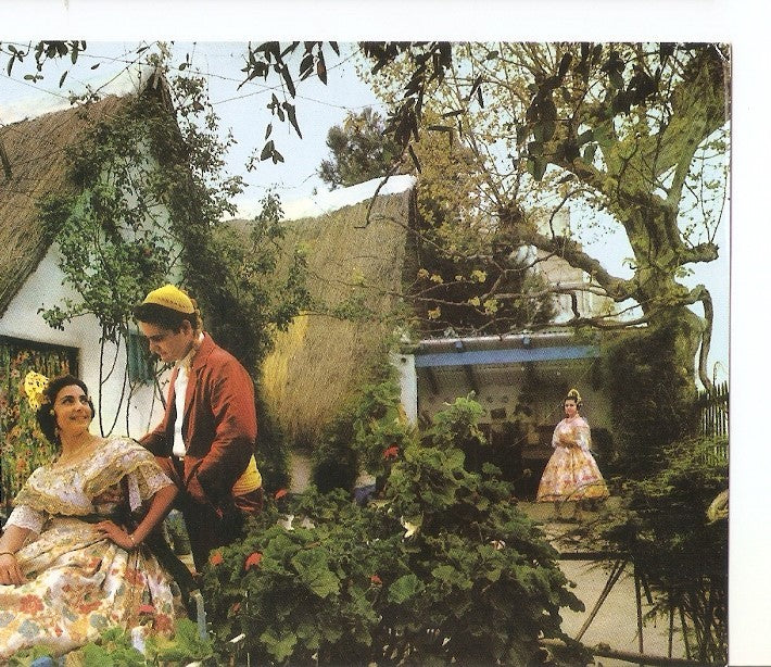 Postal 034291 : Valencia. Idilio en la Barraca