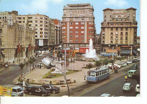 Postal 034311 : Santander. Plaza del Generalisimo y Ayuntamiento