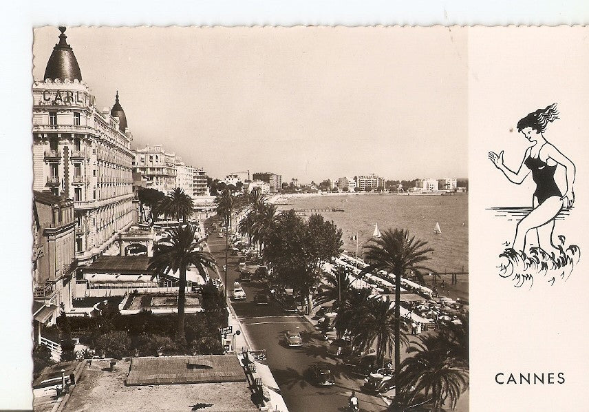 Postal 034319 : Cannes. La Promenade de la Croisette