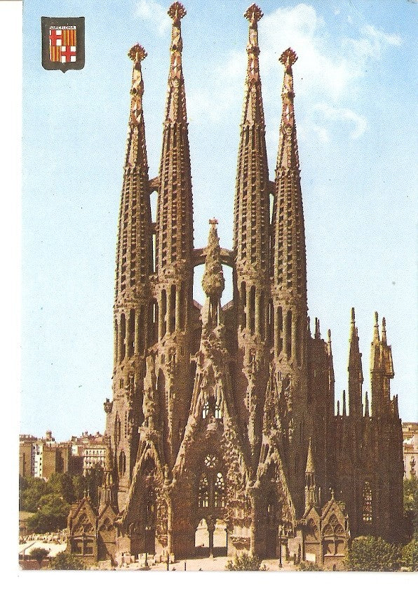 Postal 034326 : Barcelona. Templo de la Sagrada Familia