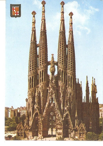 Postal 034326 : Barcelona. Templo de la Sagrada Familia