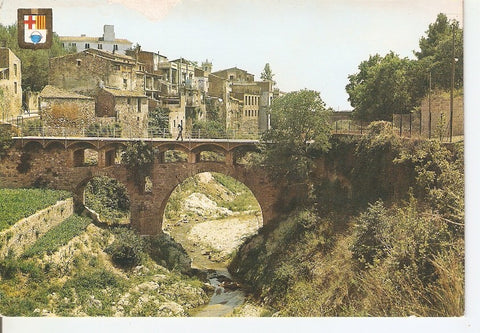 Postal 034338 : Caldas de Montbuy (Barcelona). Pont roma