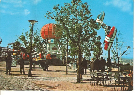 Postal 034341 : Barcelona. Parque atracciones de Montjuich