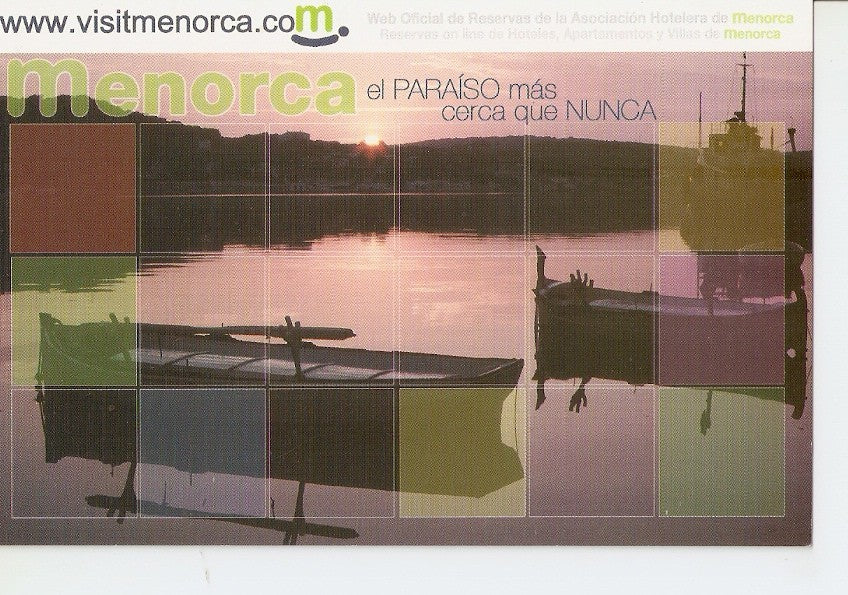 Postal 034349 : Menorca web oficial de reservas de la Asociacion Hotelera de Menorca