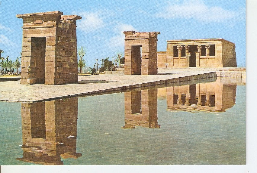 Postal 034359 : Madrid. Parque de la Montaña. Templo Egipcio de Nebot