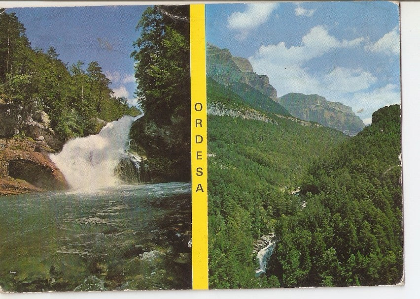 Postal 034370 : Parque Nacional de Ordena (Pirineo Aragones)