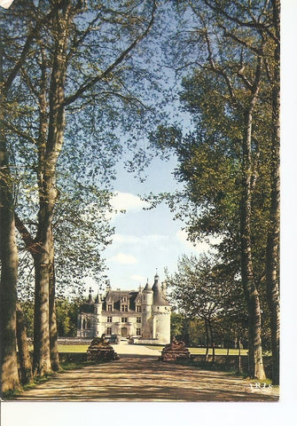 Postal 034392 : Chenonceaux. LEntree du Château