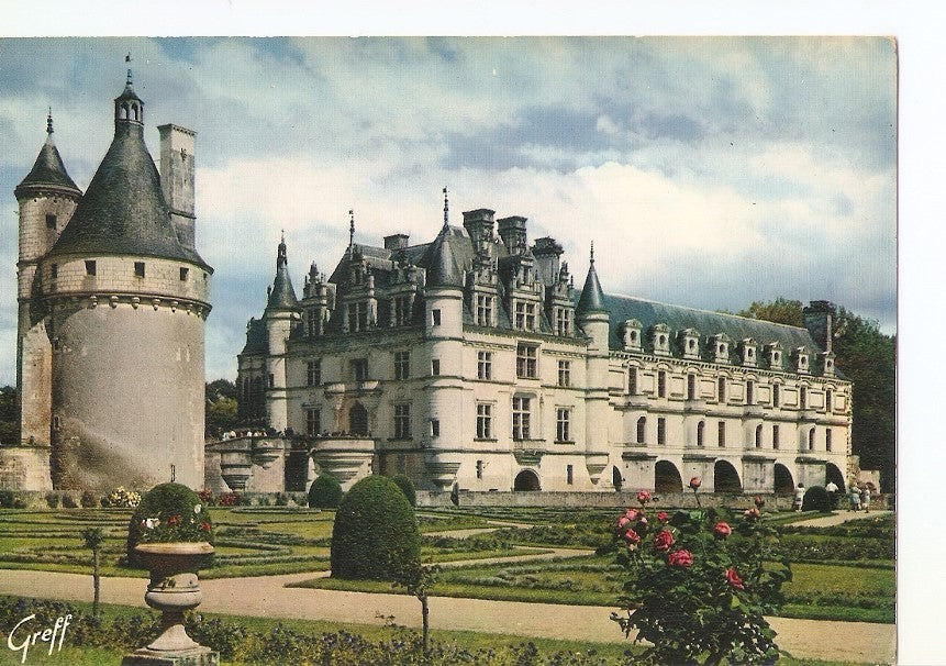 Postal 034398 : Chenonceaux (indre-et-Loire) - Le Château et la Tour des Marques