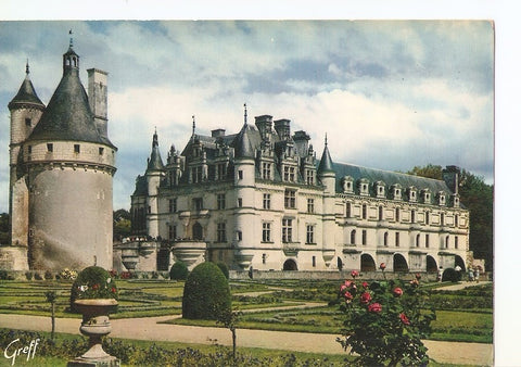 Postal 034398 : Chenonceaux (indre-et-Loire) - Le Château et la Tour des Marques