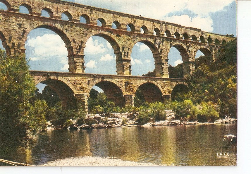 Postal 034411 : Pont du Gard acueduc romain