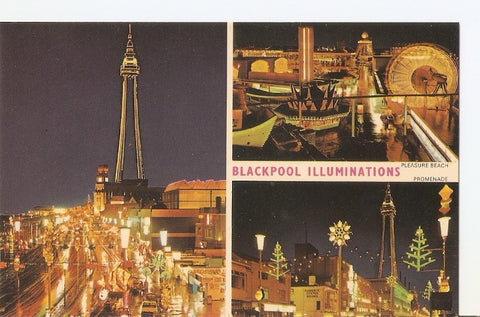 Postal 034434 : Blackpool Illuminations