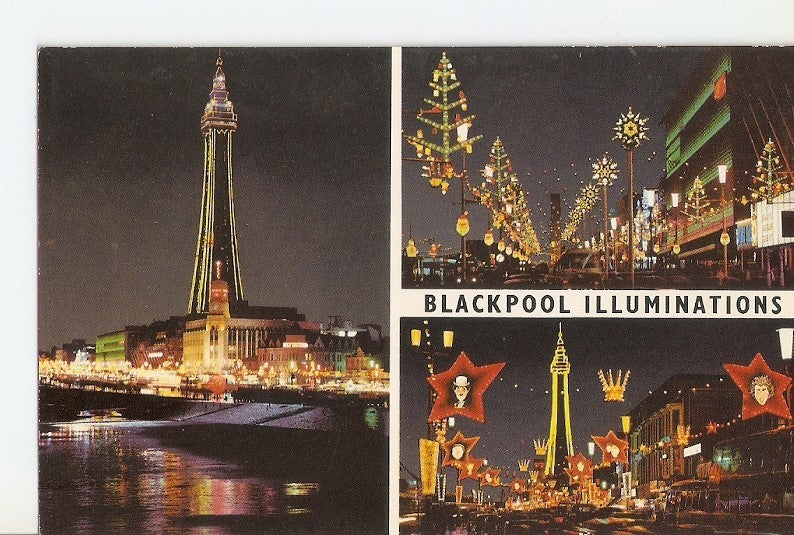 Postal 034435 : Blackpool Illuminations