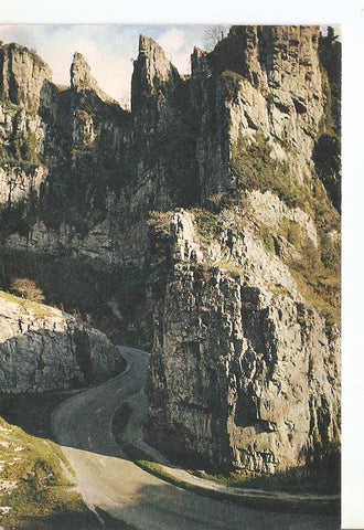 Postal 034439 : Cheddar Gorge - The Pinnacle and Castle Rock