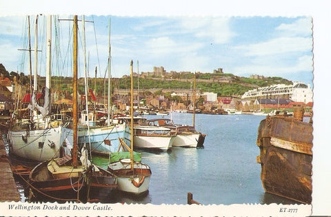 Postal 034443 : Wellington Dock and Dover Castle