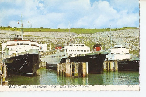 Postal 034444 : Maid of Kent Compiegne and  Lord Warden Dover