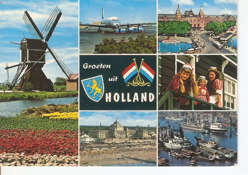 Postal 034457 : Groeten uit Holland