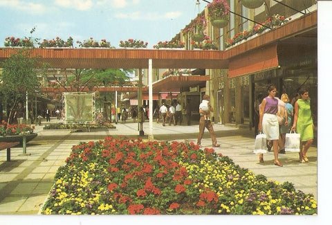 Postal 034459 : Rotterdam / Holland. The Lijnbaan ultra-modern shopping centre
