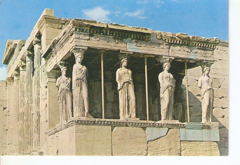 Postal 034478 : Athens: Portico of the Caryatides