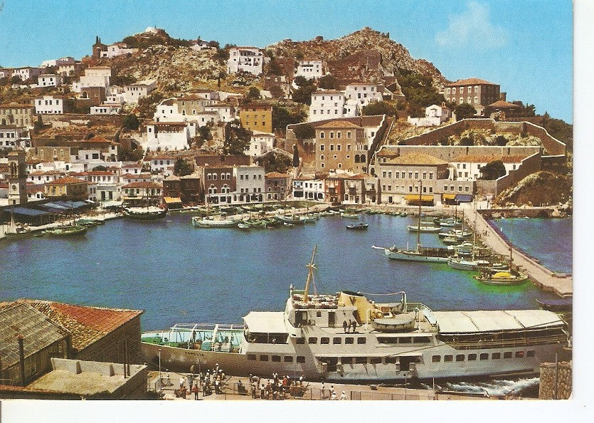 Postal 034481 : Hydra. View of the Harbour
