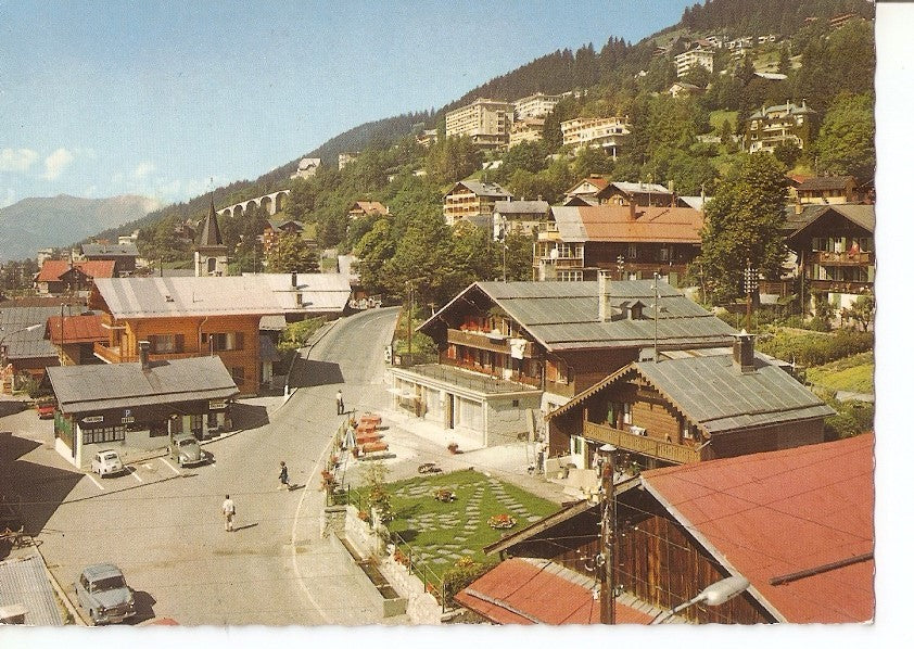 Postal 034542 : Leysin (Alpes vaudoises) Suiza