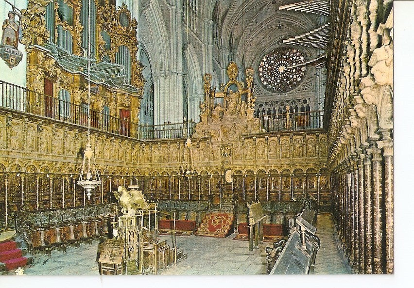 Postal 034548 : Toledo. Catedral El Coro