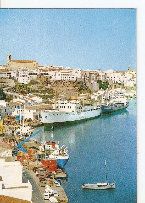 Postal 034557 : Mahon (Menorca). Vista parcial del puente
