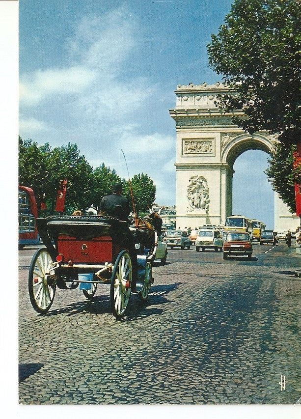 Postal 034576 : Paris Trance Sur les Champs Elysees