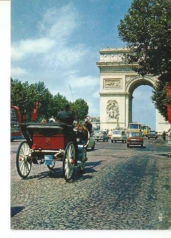 Postal 034576 : Paris Trance Sur les Champs Elysees