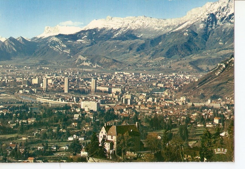 Postal 034587 : Grenoble (Isere). Ville Olympique