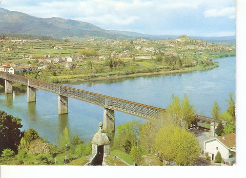 Postal 034599 : (Portugal). Valença de Minho. Pinte Internacional sobre o rio Minho