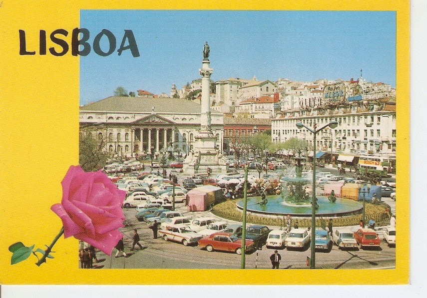 Postal 034601 : Lisboa - Portugal. Rossio
