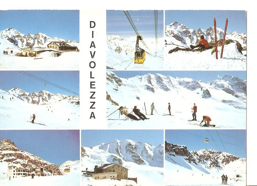 Postal 034608 : Diavolezza (Suiza)