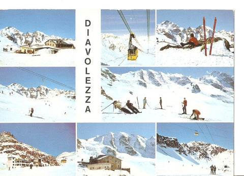 Postal 034608 : Diavolezza (Suiza)