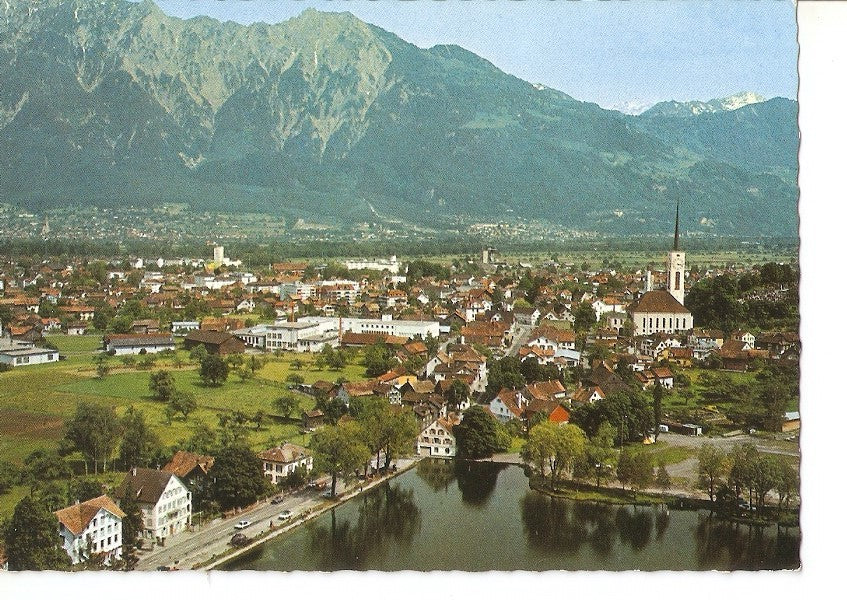 Postal 034609 : Buchs SG (Schweiz) mit Schaan (Suiza)