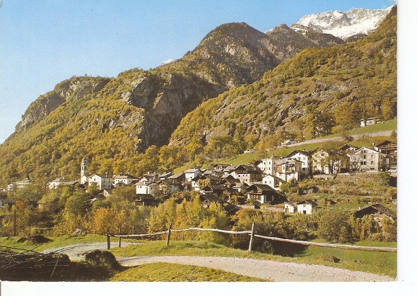 Postal 034613 : Castasegna Bregaglia (Suiza)