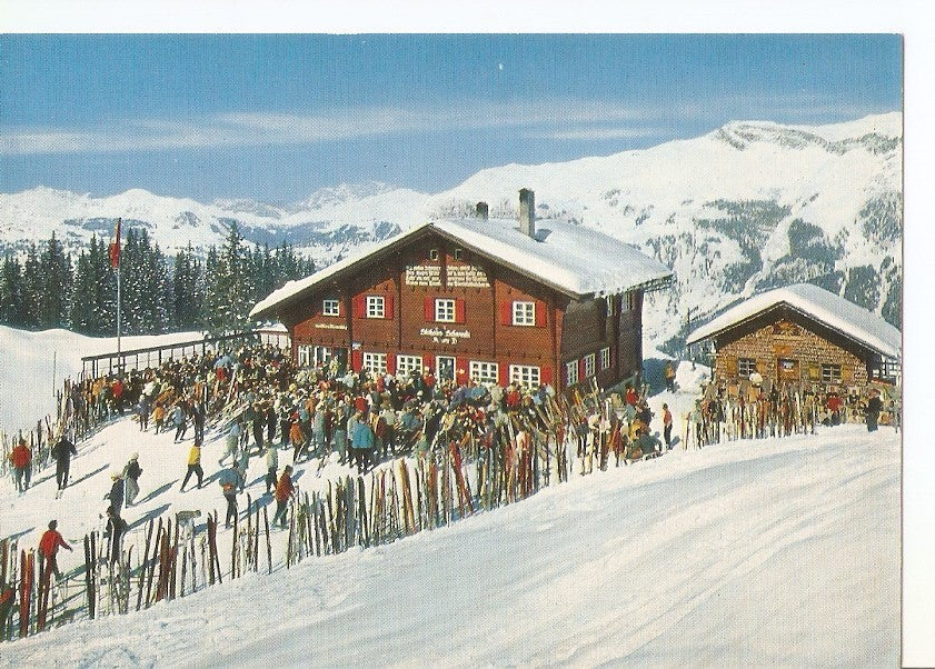 Postal 034617 : Conterser Schwendi an der Parsenn-Kublis-Sklabfahrt