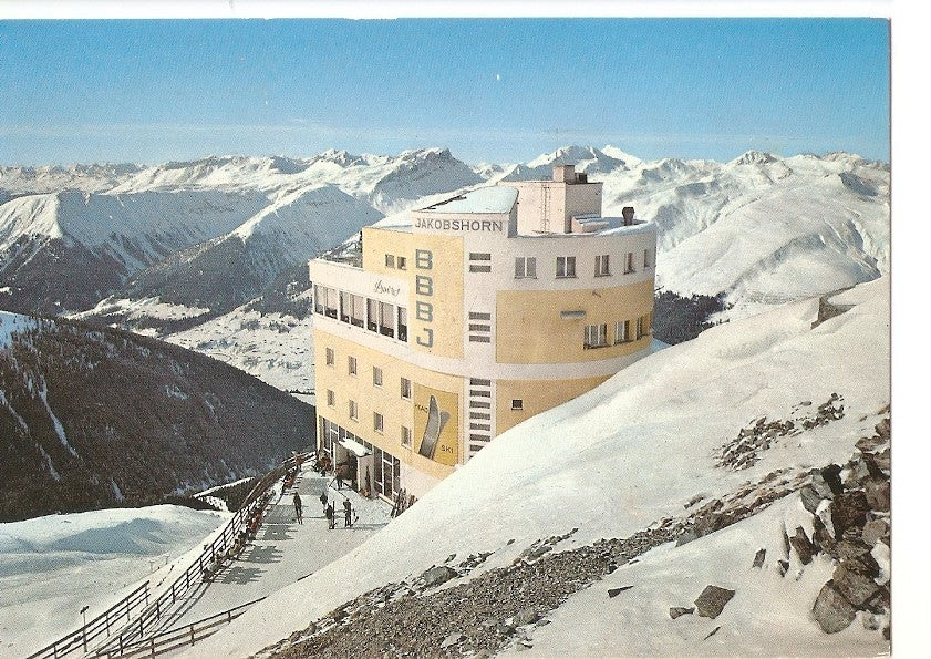 Postal 034620 : Davos-Jakobshorn Bergrestaurant Jakobshorn